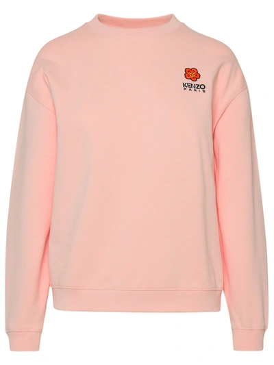 Shop Kenzo Rose Cotton Sweatshirt In Pink