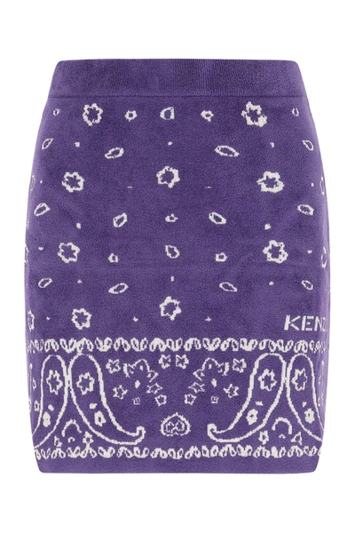 Shop Kenzo Skirts In Purple