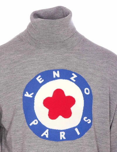 Shop Kenzo Sweaters In Grey