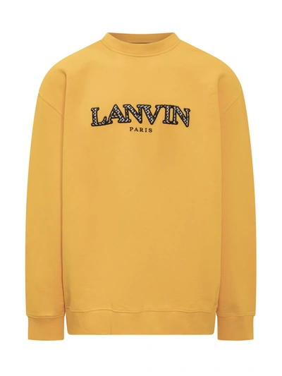 Shop Lanvin Sweatshirts In Sunflower