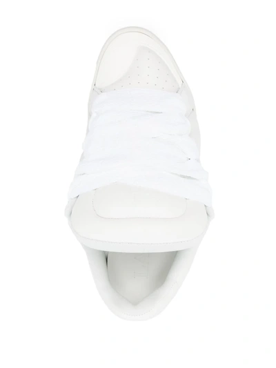 Shop Lanvin Xl Low Top Sneakers Shoes In White