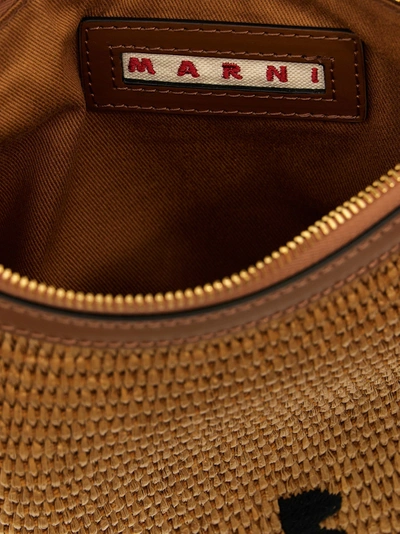 Shop Marni Marcel - Summer Bag With Rope Shoulder Strap