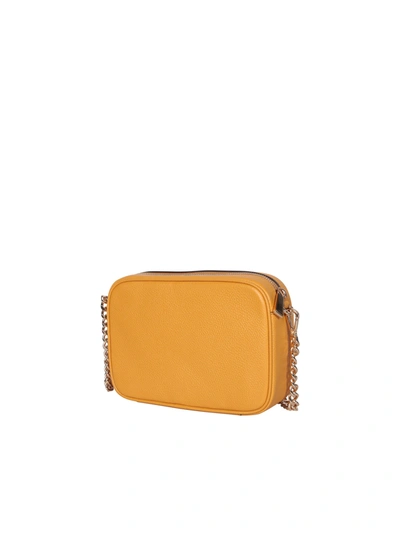 Shop Michael Kors Ginny - Leather Shoulder Bag In Orange
