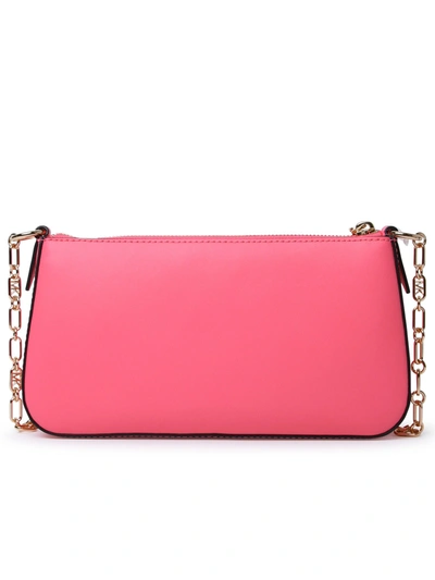 Shop Michael Michael Kors Camila Rose 'empire' Leather Bag In Fucsia
