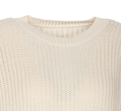 Shop Mm6 Maison Margiela Sweaters In Cream