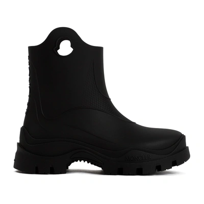 Shop Moncler Misty Rain Boots Shoes In Black