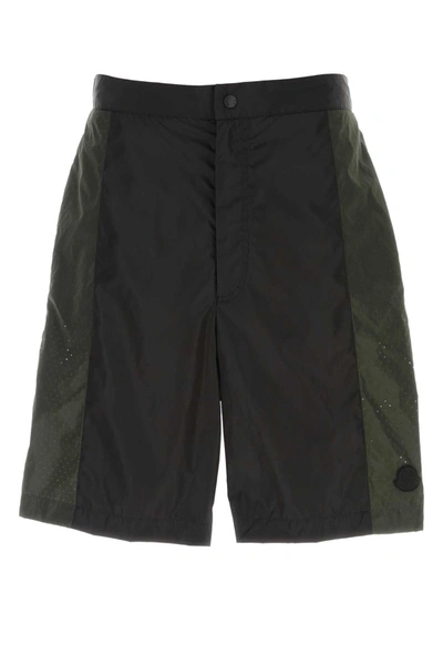 Shop Moncler Shorts In Multicolor