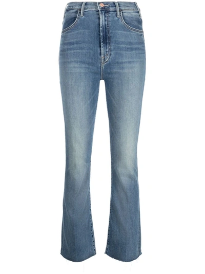 Shop Mother Blue Denim Jeans