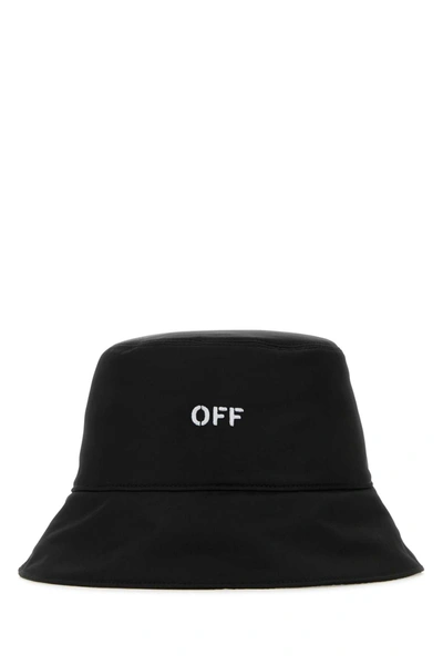 Shop Off-white Off White Hats In Black