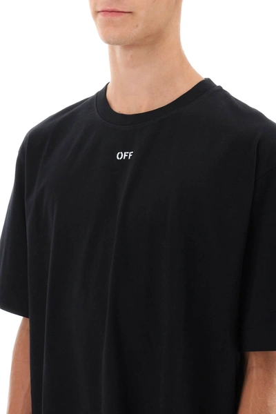 Shop Off-white Off White T-shirt In Blackwhit