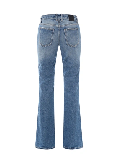 Shop Off-white Jeans In Blue No Co