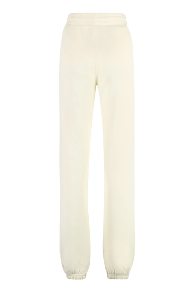 Shop Off-white Off White Pants In Beige
