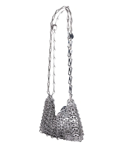 Shop Paco Rabanne Bags In Silver