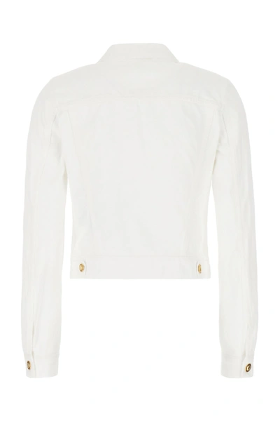 Shop Palm Angels Jackets In White