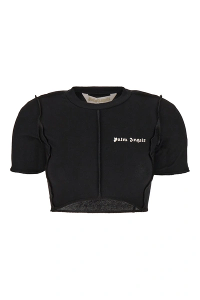 Shop Palm Angels Shirts In Blackoff