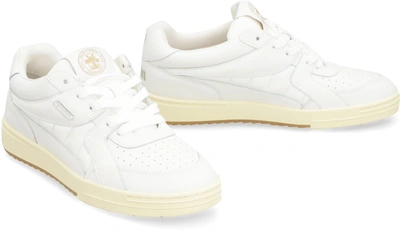 Shop Palm Angels University Low-top Sneakers In White