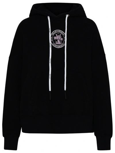 Shop Palm Angels College Classic Hoodie In Black