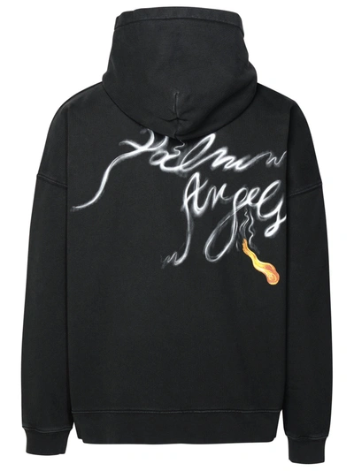 Shop Palm Angels 'foggi Pa' Sweatshirt In Black