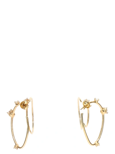 Shop Panconesi 'constellation Hoops' Earrings In Gold