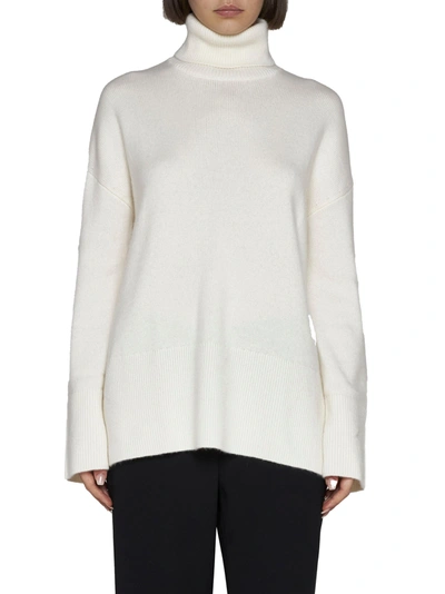 Shop P.a.r.o.s.h . Loto Highneck Sweater In White
