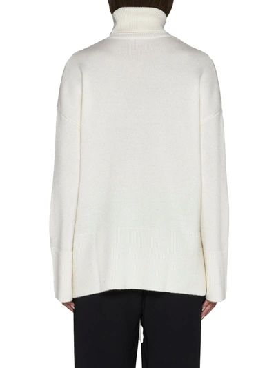 Shop P.a.r.o.s.h . Loto Highneck Sweater In White
