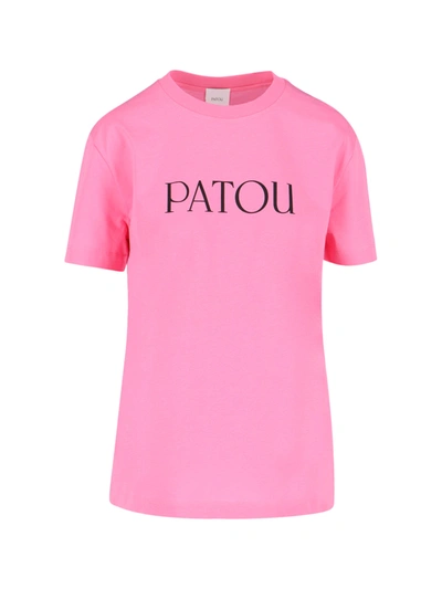 Shop Patou T-shirts And Polos In Hot Pink