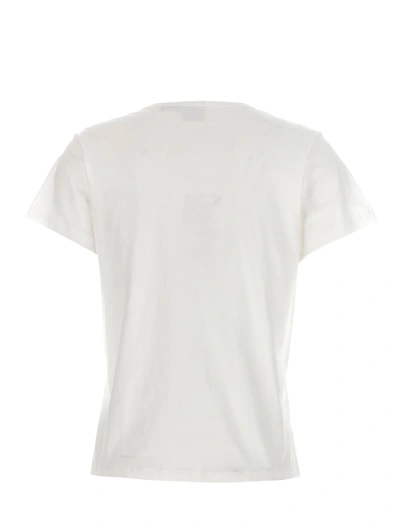 Shop Pinko 'turbato' T-shirt In White