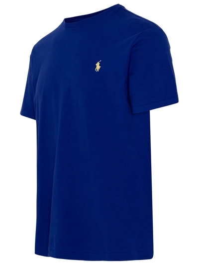 Shop Polo Ralph Lauren T-shirt Logo In Blue