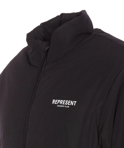 Shop Represent Coats In Black