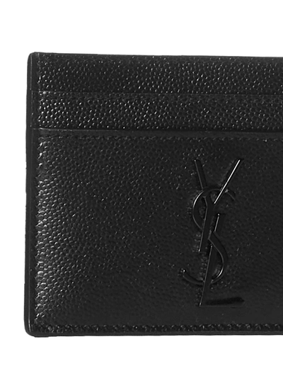 Saint Laurent Card Holder In Black