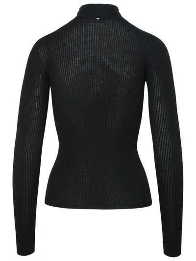 Shop Sportmax 'flavia' Black Wool Chest