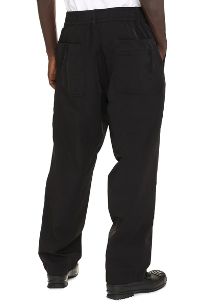 Shop Stone Island Shadow Project - Technical Fabric Pants In Black