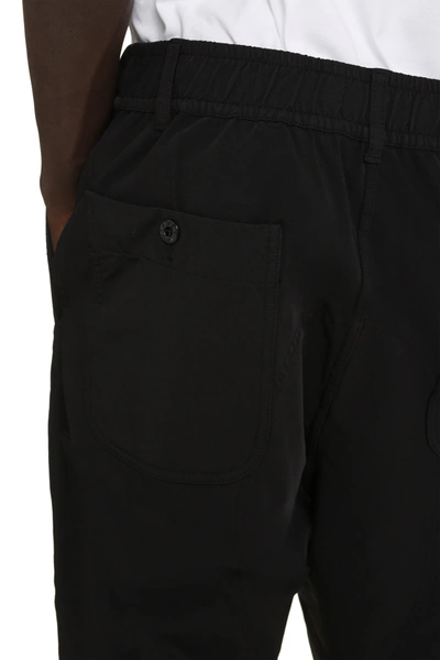 Shop Stone Island Shadow Project - Technical Fabric Pants In Black