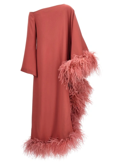 Shop Taller Marmo 'ubud Extravaganza' Dress In Pink