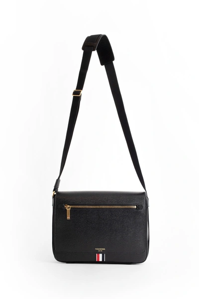Shop Thom Browne Shoulder Bags In Black