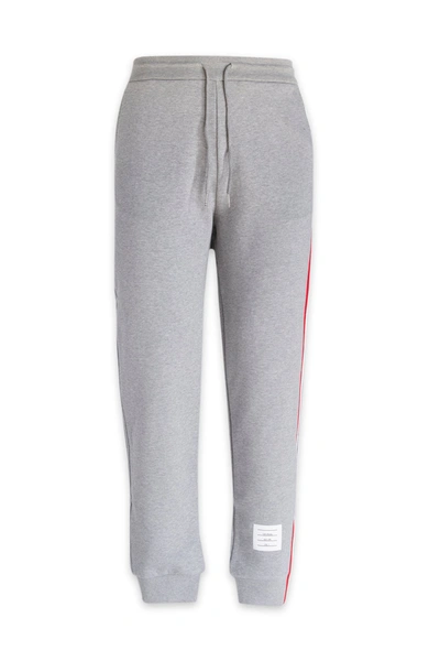 Thom Browne Gray Classic 4-bar Jersey Loopback Sweatpants In Grey