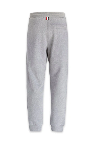 Thom Browne Gray Classic 4-bar Jersey Loopback Sweatpants In Grey