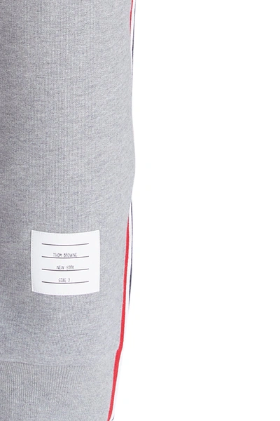 Thom Browne Gray Classic 4-bar Jersey Loopback Sweatpants In Grey