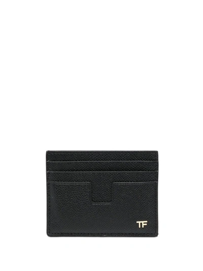 Shop Tom Ford Card Holder Accessories In Black