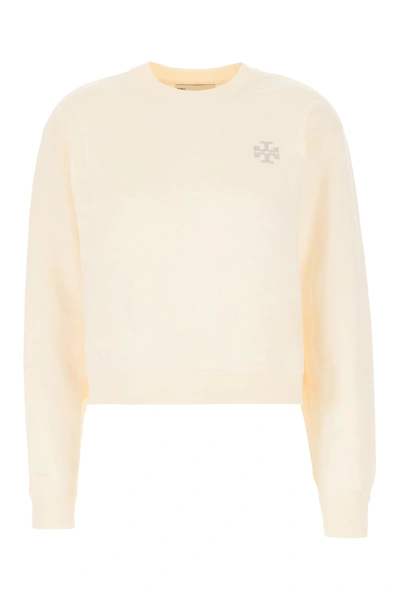 Shop Tory Burch Sweatshirts In White