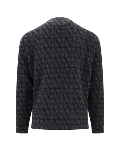 Shop Valentino Sweaters In Grey