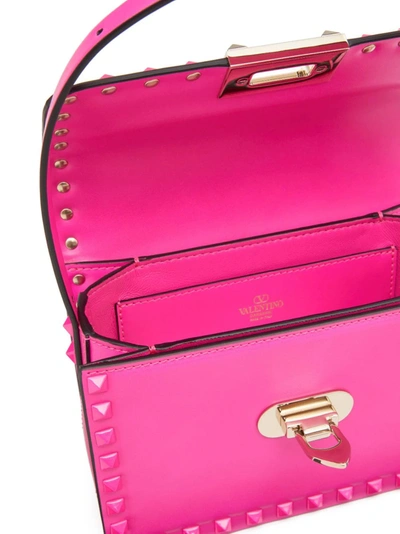 Shop Valentino Garavani "rockstud23" Shoulder Bag In Fuchsia