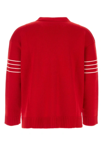 Shop Valentino Garavani Sweaters In Red