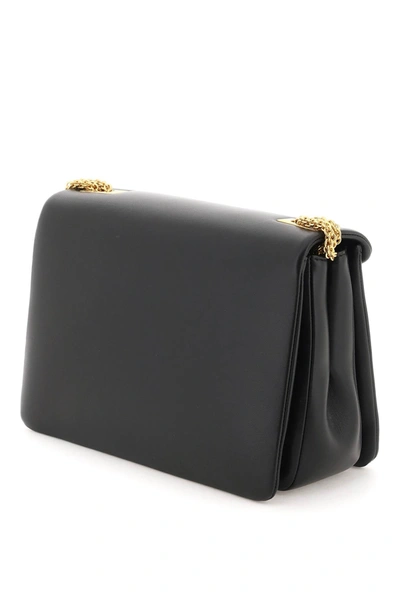 Shop Valentino Garavani Medium One Stud Bag With Chain In Black