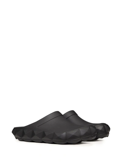 Shop Valentino Garavani Slippers In Black