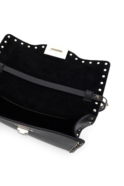 Shop Valentino Garavani Shoulder Bags In Black