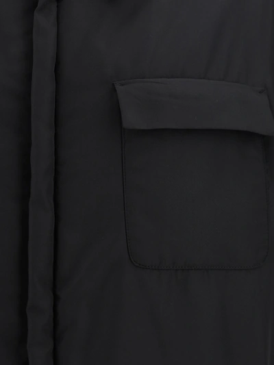 Shop Valentino Jackets In St. Toile Iconograph Nero/nero