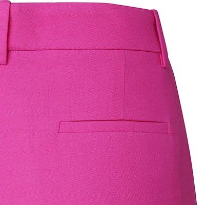 Shop Valentino Trousers In Pink Pp