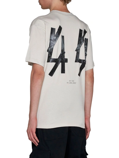 Shop M44 Label Group 44 Label T-shirts And Polos In White