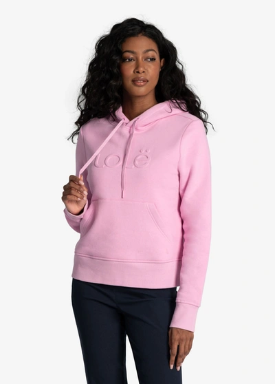 Shop Lole Lolë Icon Pullover Hoodie In Verbena